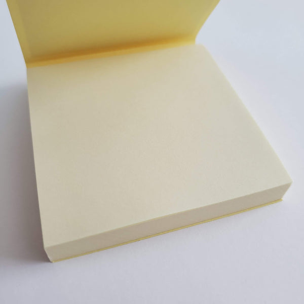 BTS Post It Note Pad - yellow