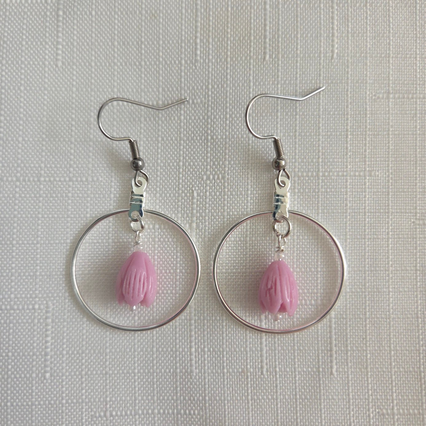 Purple Pikake Hoop (E)