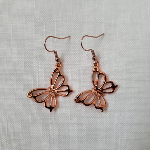 Butterfly Rose Gold (E)