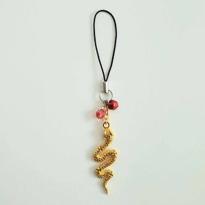 13 Gold Snake Charms