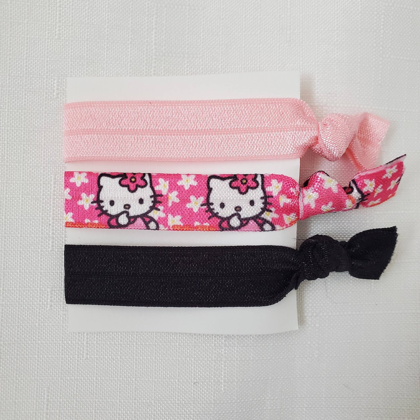 Hello Kitty Pink 4 Hair Tie