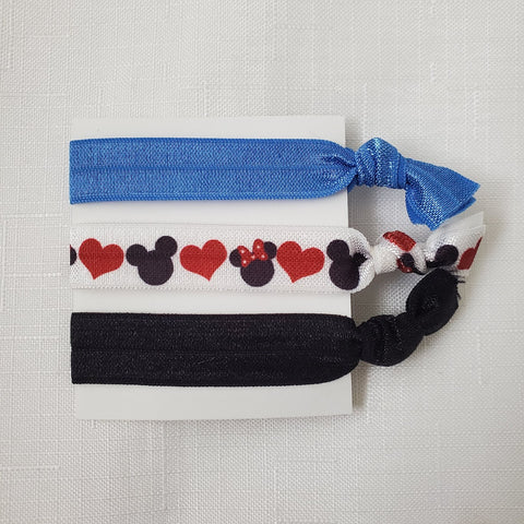 Mickey Minnie 1 Hair Tie