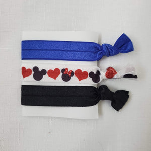 Mickey Minnie 4 Hair Tie