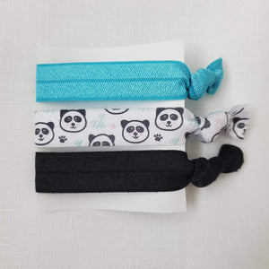 Panda 1 Hair Tie