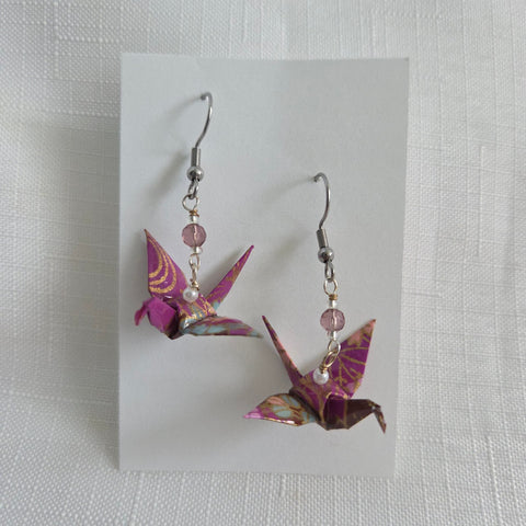 Crane - purple 1 (E)