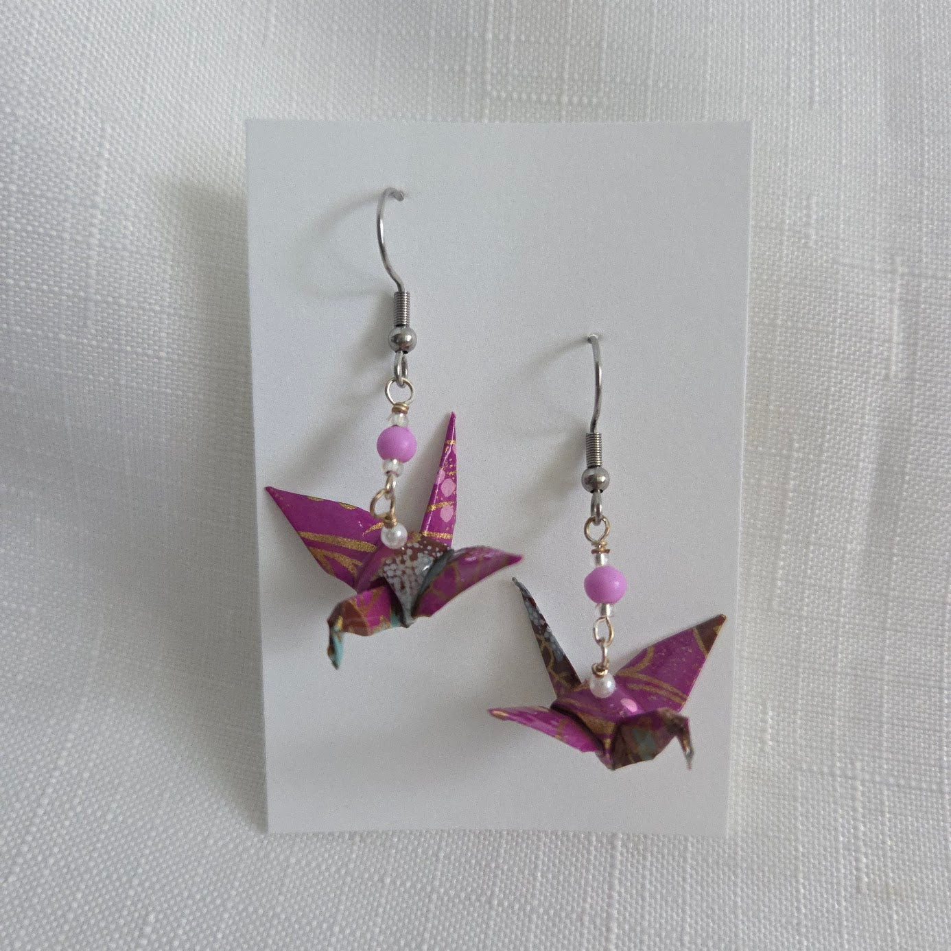 Crane - purple 2 (E)