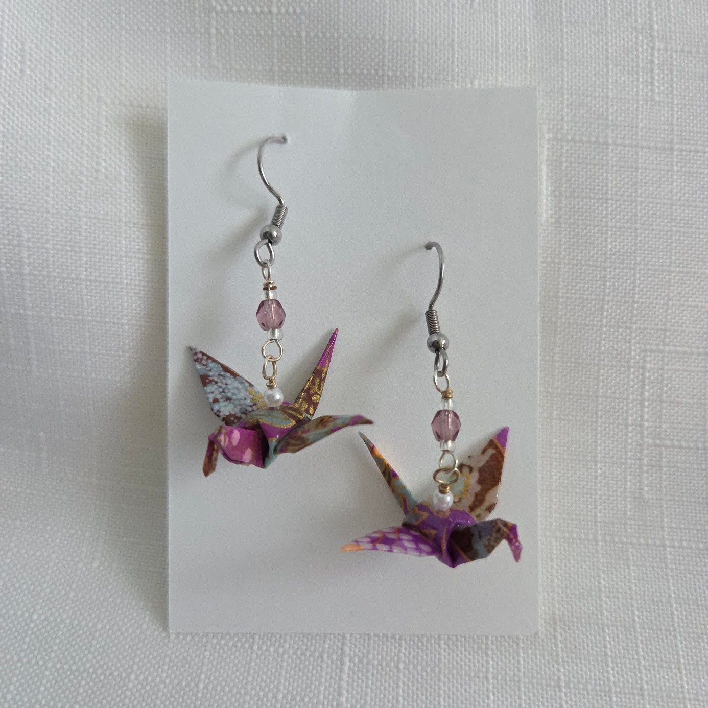 Crane - purple 3 (E)