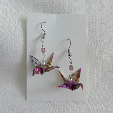 Crane - purple 3 (E)