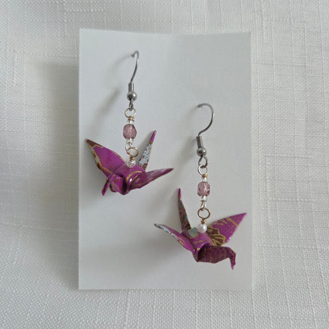 Crane - purple 4 (E)