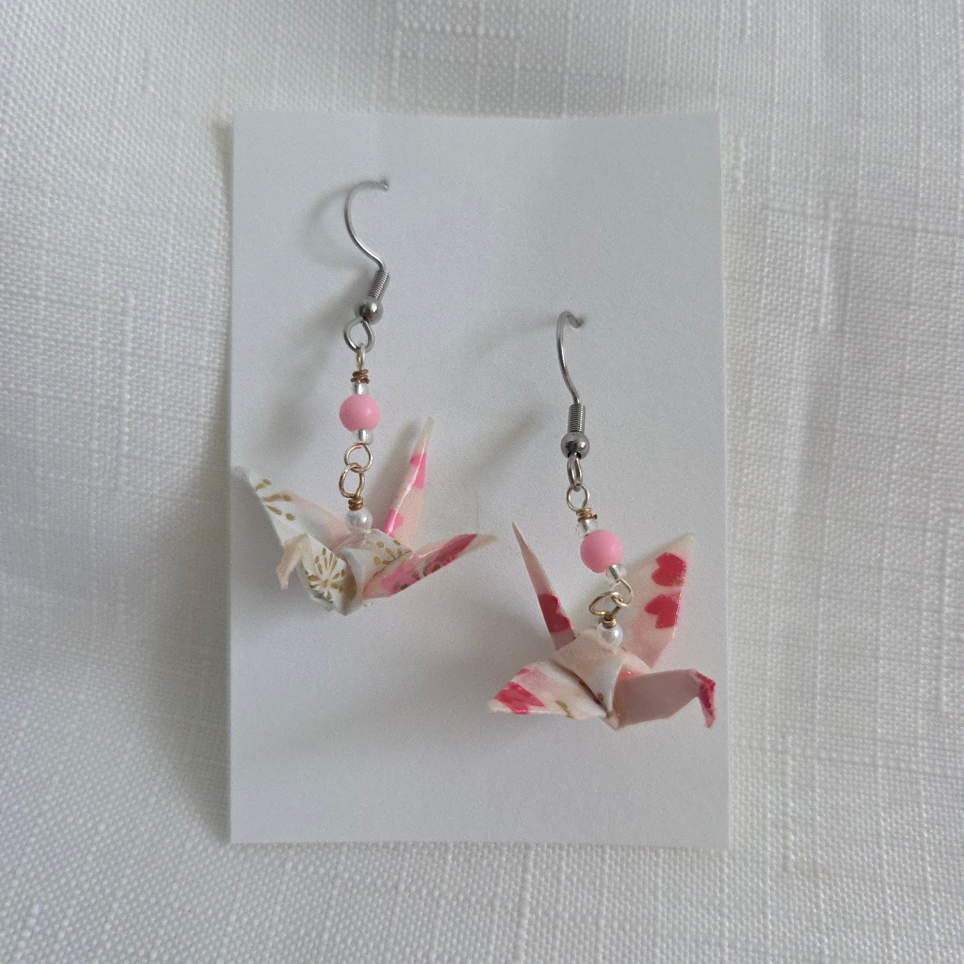 Crane - white/pink (E)