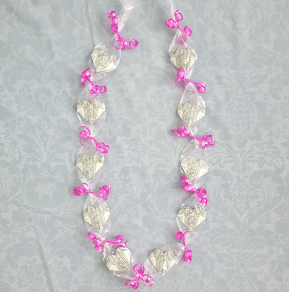 Heart Money Lei